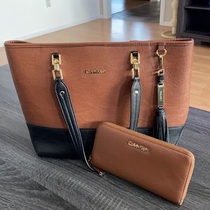 Purse and wallet. Very gently used, clean, non smoker.